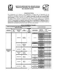 INSTITUTO MEXICANO DEL SEGURO SOCIAL ... - Edumed IMSS