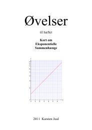 Ãvelser til hÃ¦ftet 