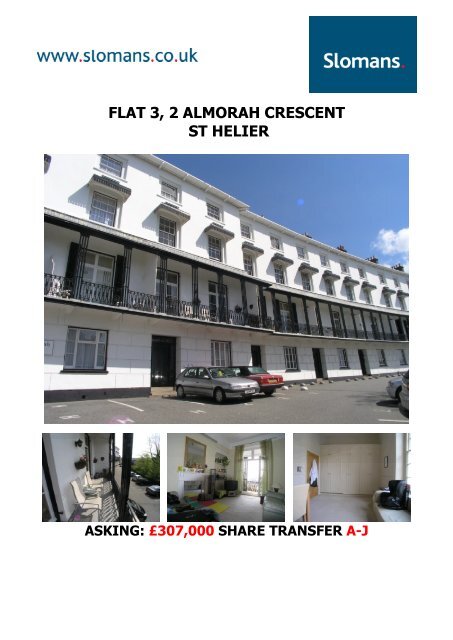 FLAT 3, 2 ALMORAH CRESCENT ST HELIER - Vebra