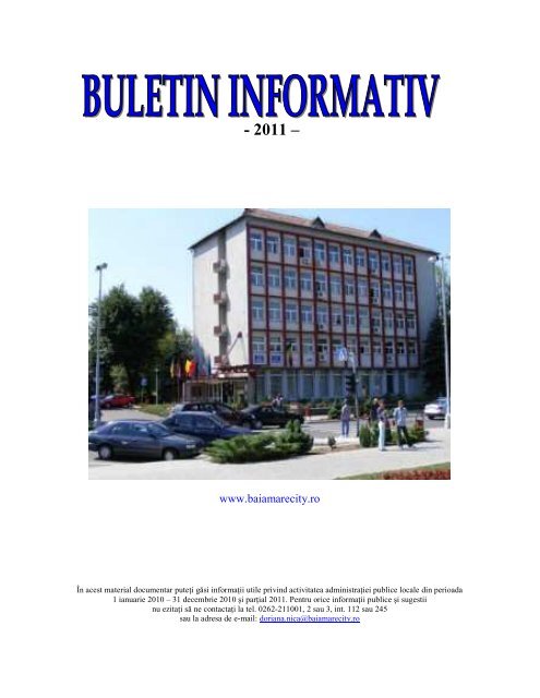 Buletin 2011 Baia Mare