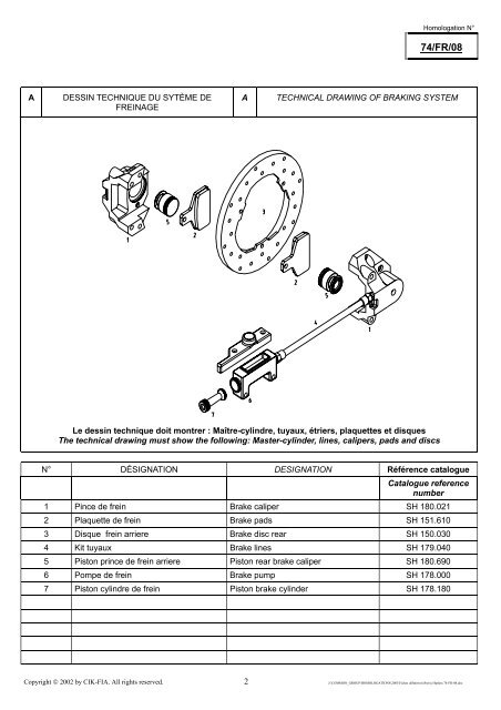 Technique : Le piston - 