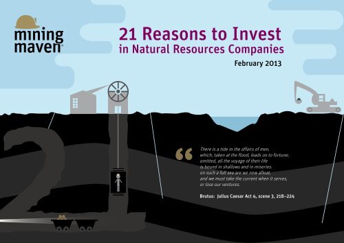 21 Reasons to Invest in Natural Resources Companies - MiningMaven