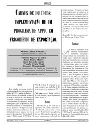 REVISTA 119 REFERENCIA - Inocuidade de Alimentos