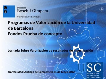 PresentaciÃ³n - Vicerreitorado de InvestigaciÃ³n e InnovaciÃ³n