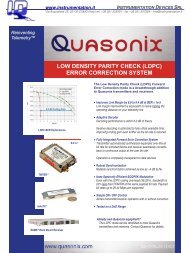 low density parity check (ldpc) error correction system