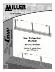 Table of Contents - Miller Fall Protection