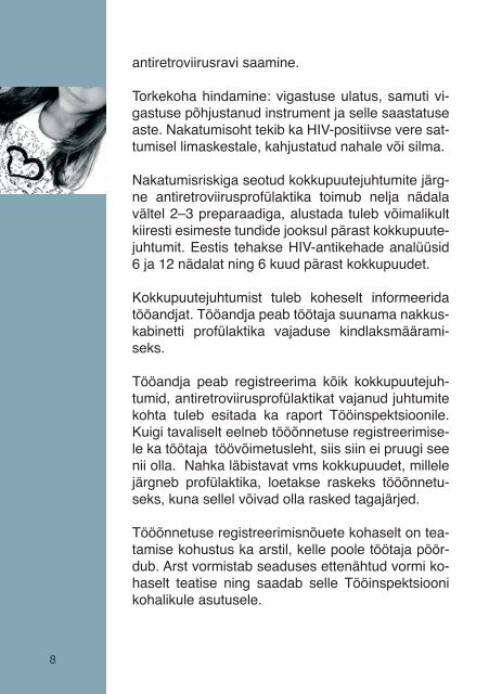 HIV â kokkupuutejuhtum - Terviseamet