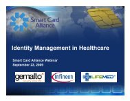 Identity Management In Healthcare - Smart Card Alliance