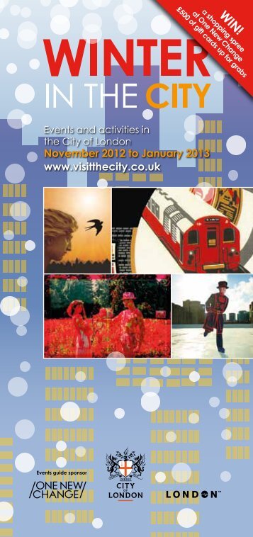 Winter in the City brochure - the City of London Corporation