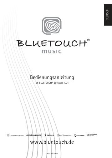 Bedienungsanleitung - BlueTouch