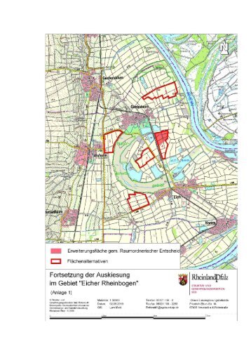 Eicher Rheinbogen - Struktur- und Genehmigungsdirektion SÃ¼d