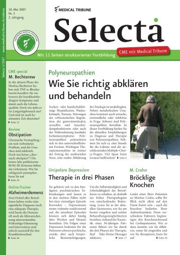 Wie Sie richtig abklären und behandeln - Medical Tribune