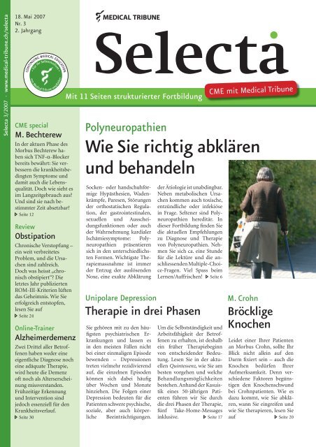 Wie Sie richtig abklären und behandeln - Medical Tribune