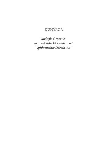 Leseprobe: Kunyaza - Hans Nietsch Verlag