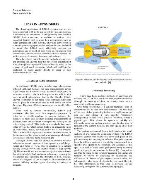 the use of lidar technology in autonomous cruise control systems for ...