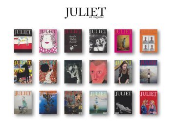 scarica il mediakit / download the mediakit - Juliet Art Magazine