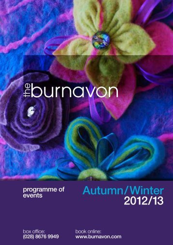 Autumn / Winter 2012 /13 - The Burnavon