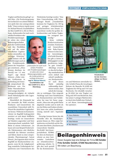 Controlling für Logistikdienstleister - MM Logistik