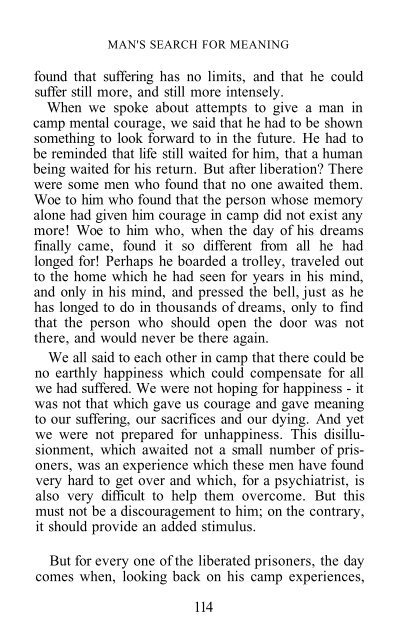 Man's Search For Meaning - Viktor E. Frankl