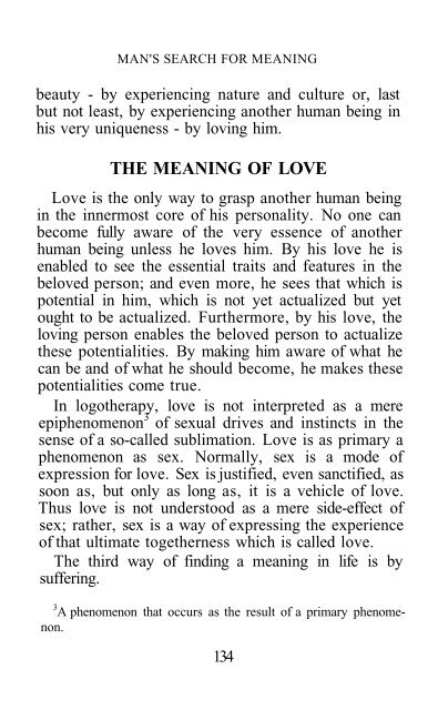 Man's Search For Meaning - Viktor E. Frankl