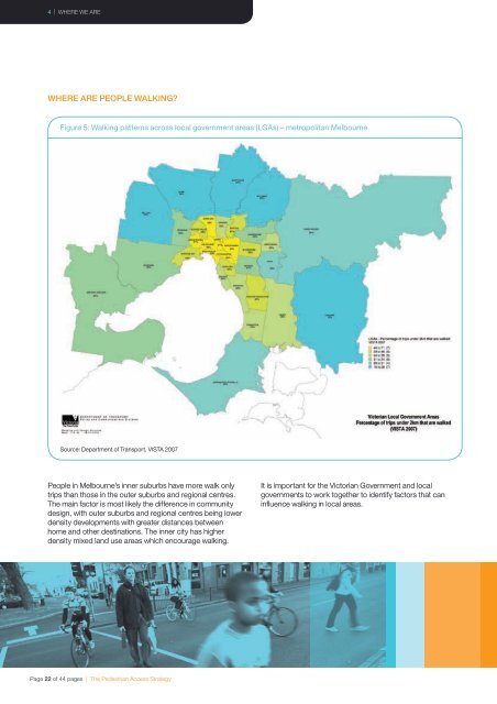 Pedestrian Access Strategy 2010 - Victoria Walks