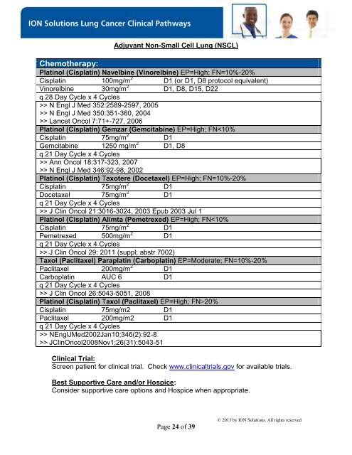 ION Breast Cancer Clinical Pathways - ION Solutions