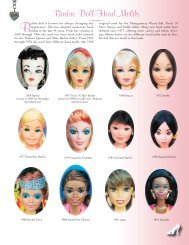 Barbie Doll Head Molds - Collectors Book Online