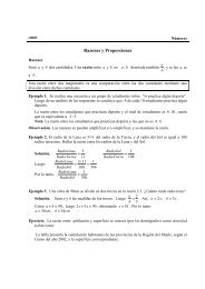 Razones y Proporciones