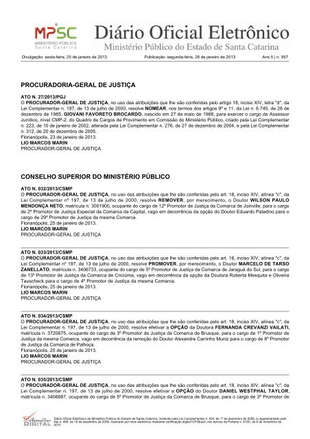 procuradoria-geral de justiça conselho superior do ministério público