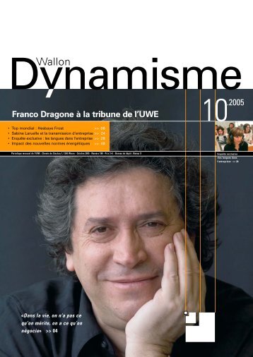 Dynamisme 188 xp pour pdf - Union Wallonne des Entreprises