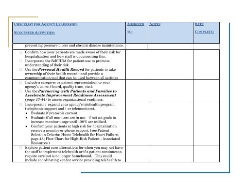 Best Practice Intervention Package - Kansas Foundation for Medical ...