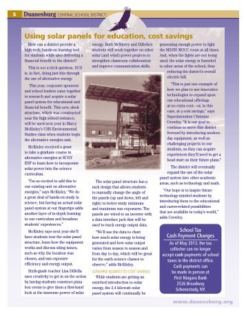 Year-end newsletter, Summer 2013 - Duanesburg Central School ...