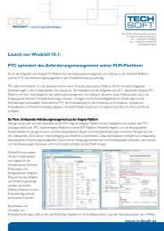 PTC optimiert das Anforderungsmanagement seiner PLM ... - Techsoft