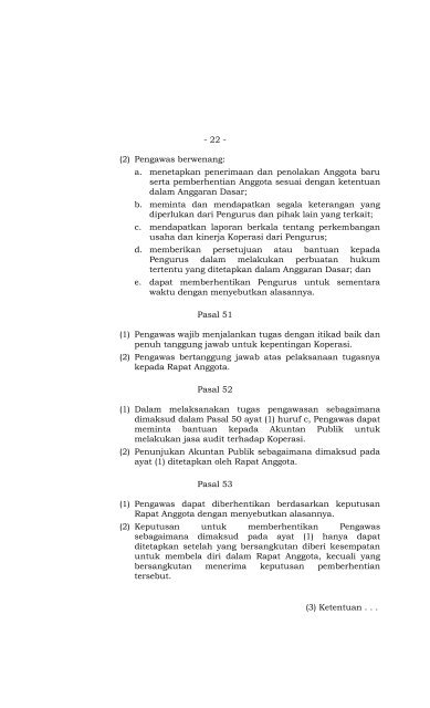 Draft RUU Perkoperasian - Smecda