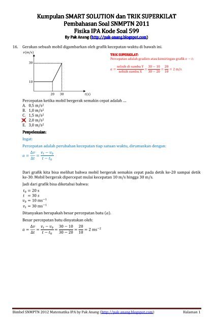 Soal Snmptn 2010 Matematika Ipa