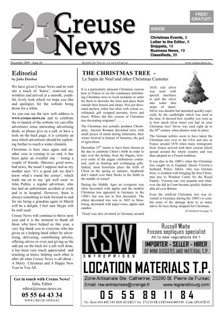 News - December, 2009