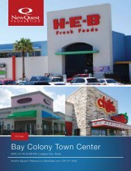 Bay Colony Town Center - NewQuest Properties