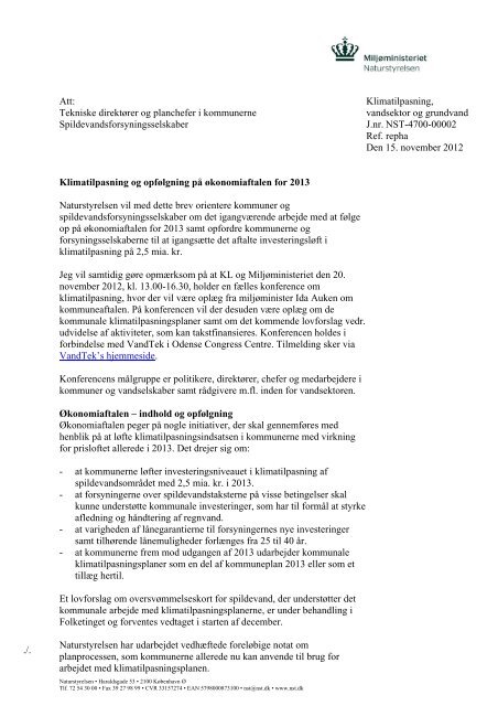 Brev til kommunerne.pdf - Klimatilpasning
