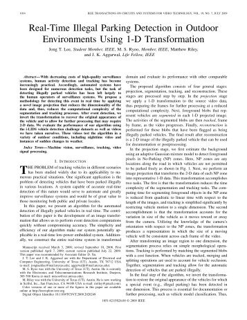 Real-Time Illegal Parking Detection in Outdoor Environments Using ...