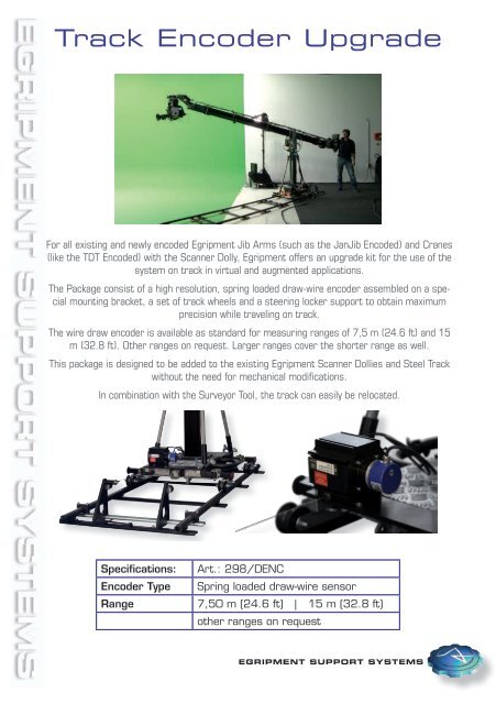 Encoding Package for Egripment Cranes