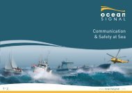 Communication & Safety at Sea - Ocean Signal