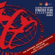 STRATEGIC PLAN - Kementerian Pengajian Tinggi