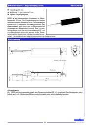 Inkrementales LÃ¤ngenmesssystem Serie MS50 - Universal Import