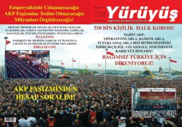 AKP FAŞİZMİNDEN HESAP SORALIM! - Yürüyüş