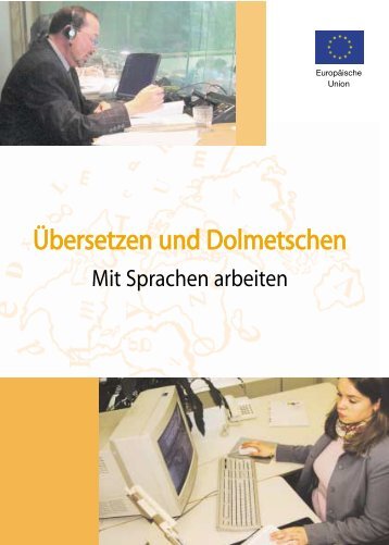 Übersetzen und Dolmetschen - mit Sprachen arbeiten - Aticom