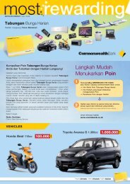 CommBank TBH KatalogHadiah Web.pmd - Commonwealth Bank