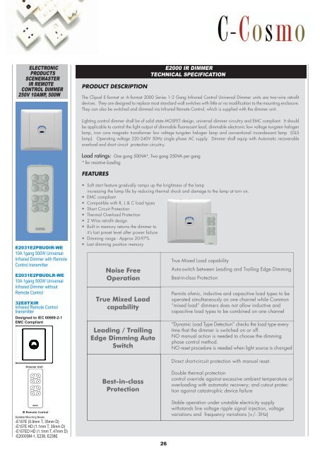 E2000 Catalogue 2008.indd - Schneider Electric