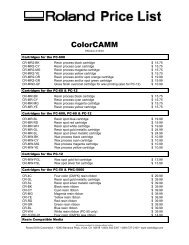 ColorCAMM - Ordway Sign Supply