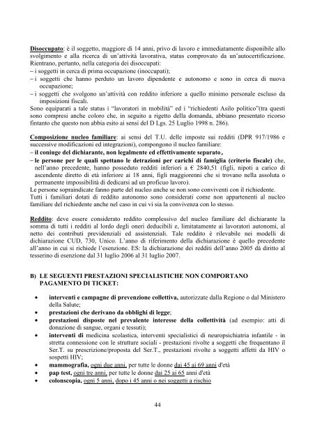 Piano Attuativo Distrettuale Distretto n. 1 - Azienda USL Rieti