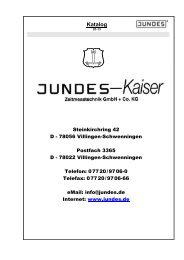 Katalog.pdf (Stand Januar 2013) - JUNDES - Kaiser
